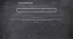 Desktop Screenshot of coinmanipulation.com